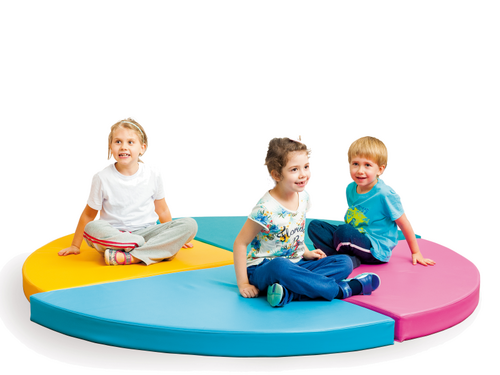 Softplay  hoekmat rond ROZE Softplay  hoekmat rond ROZE