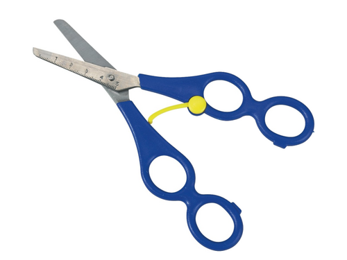 Therapeutische schaar met dubbel handvat