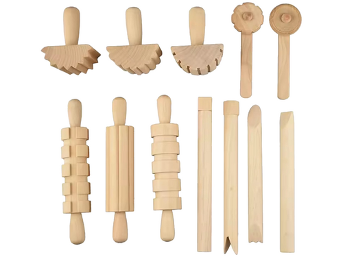 Houten modelleertools