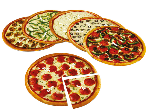 Fractionele magnetische pizza Fractionele magnetische pizza