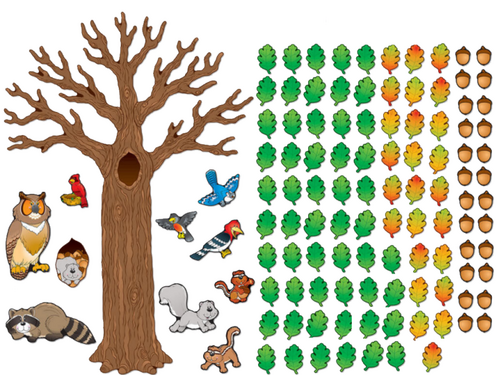 Muurdecoratie, boom met dieren Muurdecoratie, boom met dieren