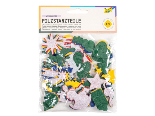 Vilt patronen. Kerstmis