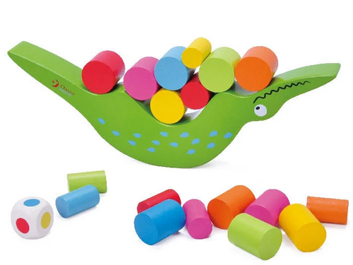 Evenwichtsspel 'Krokodil'