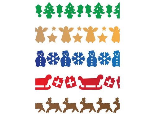 Decoratieve verfrollers - Kerst Decoratieve verfrollers - Kerst