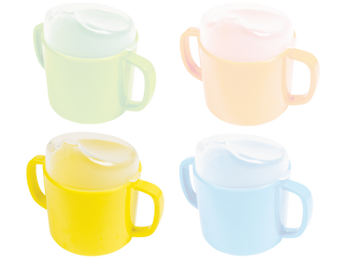 Anti-lek tuitbeker geel Anti-lek tuitbeker geel