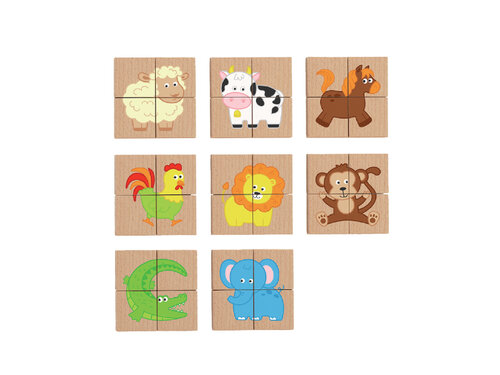 Magneetpuzzel dieren Magneetpuzzel dieren
