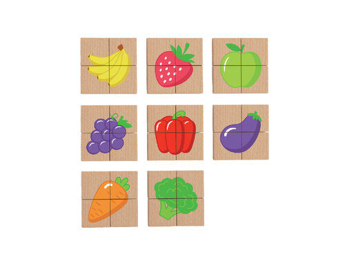 Magneetpuzzel fruit Magneetpuzzel fruit
