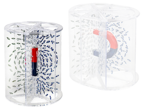 Magnetische veldlijnen. Demonstratiemodel tr