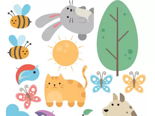 Muurstickers fantasiebos Muurstickers fantasiebos