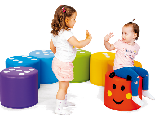 Softplay poefjes regenboogrups