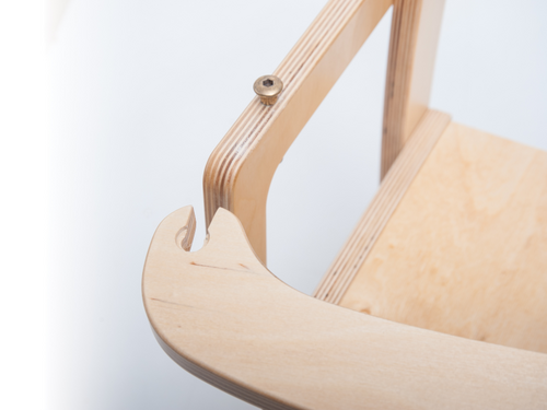 Emmi - Veilige houten kinderstoel, maat  1